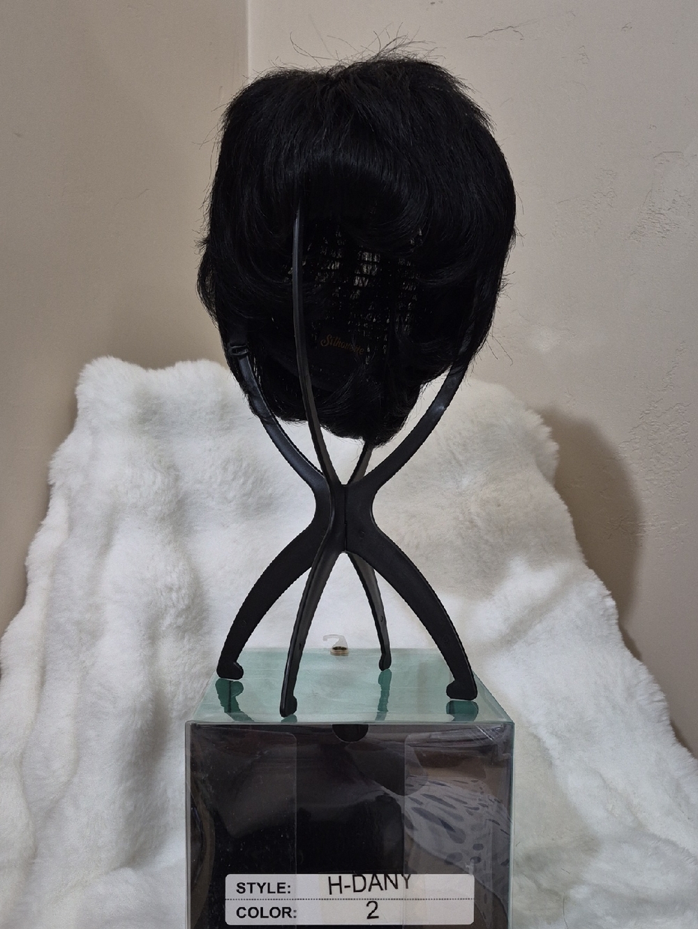 Short Black Synthetic Wig - Classic Pixie Style